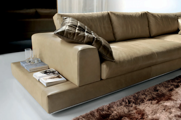 MY WAY PLUS - 4 seater leather sofa by Former In Italia - view 3